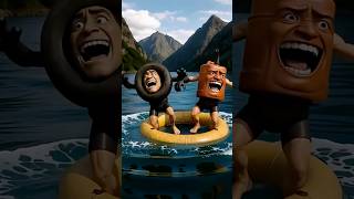 Disaster at Sea! Ruotone Maledetto and Tanica Arrabbiatissima’s Boat Is Leaking! #italianbrainrot
