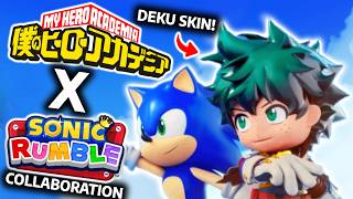 My Hero Academia x Sonic Rumble Collab COMING SOON!?