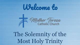 The solemnity of Most Holy Trinity Sunday (May 31, 2026)
