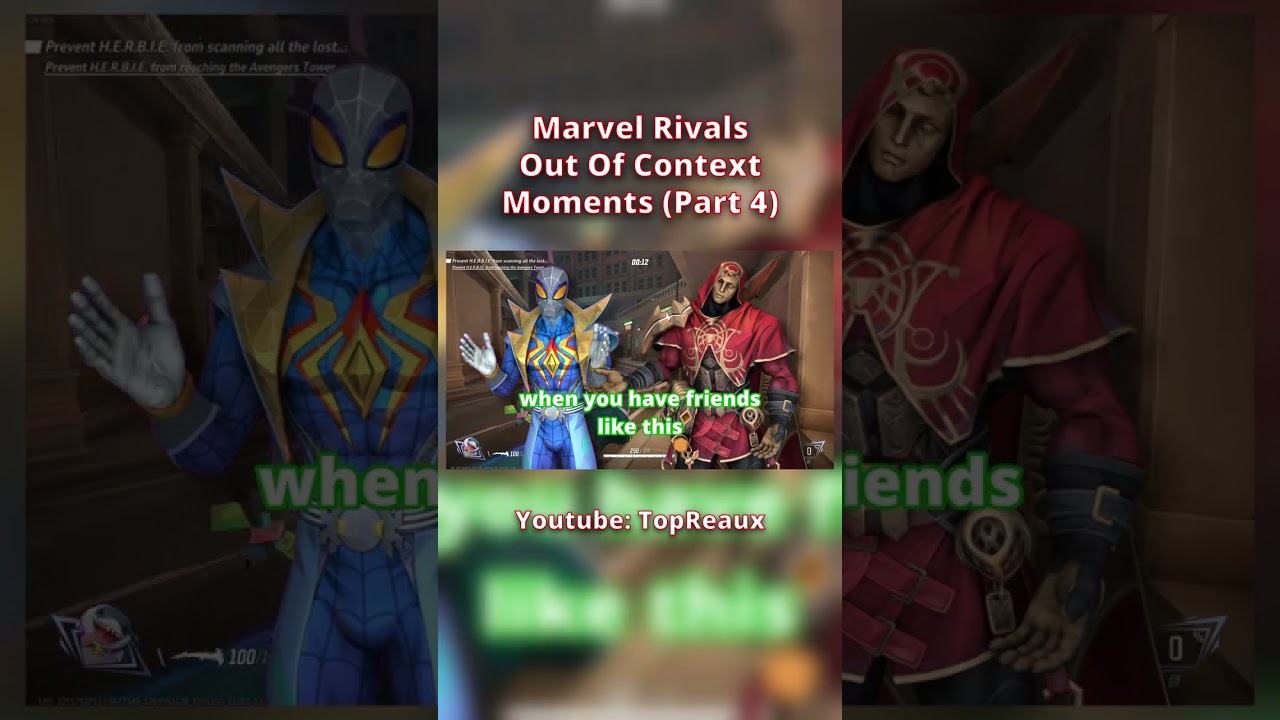 Моменты из Marvel Rivals вне контекста. Часть 4 