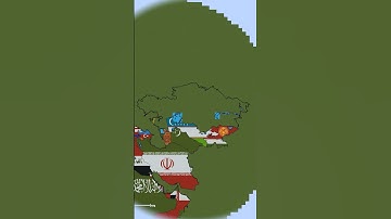 Big Scale Kazakhstan #kazakhstan #kazakh #maps #flags #minecraft