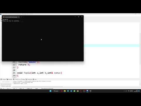 Video: C++ referans parametresi nedir?