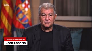 Laporta on Yamal vs Messi, Rashford Signing & Barça’s UCL Ambitions | CNN Interview