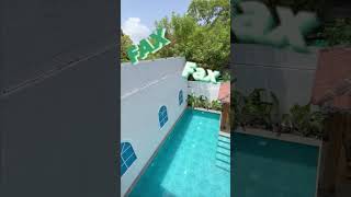 Sea La Vie. Girl In Swimming Pool