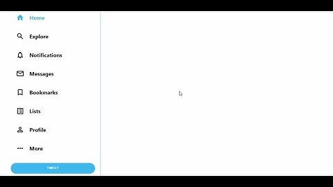 Twitter Home Page  Design in React JS, CSS3 | Part-1 | Twitter Sidebar in React Js| #developersdiary