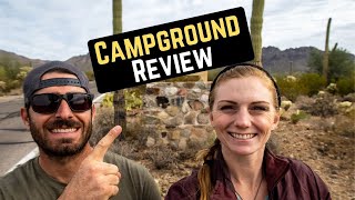 Tucson Arizona Gilbert Ray Campground Review