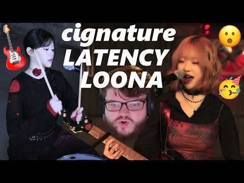 cignature + HYUNJIN FROM LOONA MADE A BAND?! LATENCY (레이턴시) "사랑이었는데 (It Was Love)" Debut Reaction
