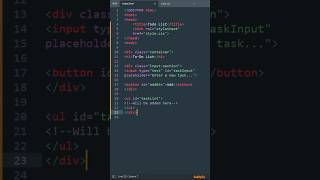 Todo List | HTML, CSS & JS