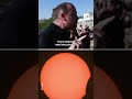 Man Shouts 'Free Palestine' on Sky News Eclipse Coverage