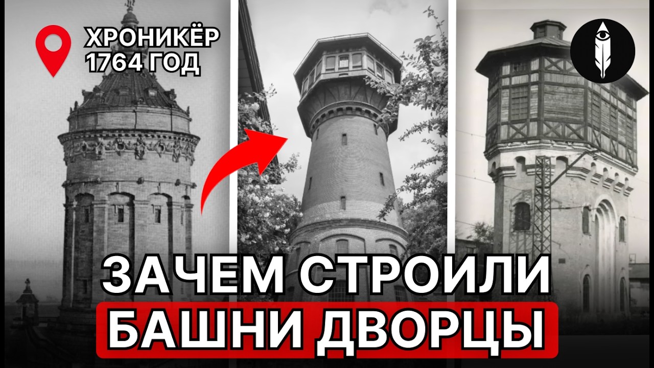 ВОДОНАПОРНЫЙ ОБМАН? Для чего СТРОИЛИ роскошные готические БАШНИ стоимостью как бюджет города?
