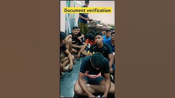 Sscgd joining Krne k Bad Documentation Ka 1st Day #itbp #ssc #bsf #cisf #sscgd #crpf #viral #army