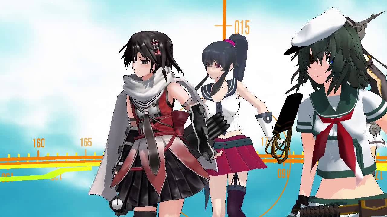 【艦これＭＭＤ】艦これイケメン担当娘達でハイファイレイヴァー