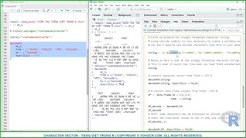 CHARACTER VECTOR - TIẾNG VIỆT TRONG R | TUHOCR.COM