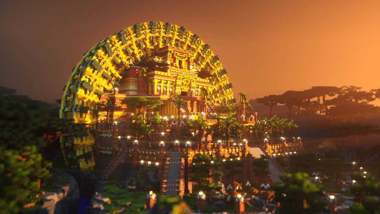 Maya Temple by dennisbuilds / Cinematic by SirLarix
