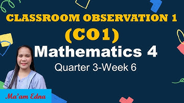 CLASSROOM OBSERVATION||WITH POWERPOINT PRESENTATION & LESSON PLAN||QUARTER 3|MATHEMATICS 4