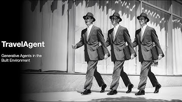 TravelAgent: Generative Agents in the Built Environment