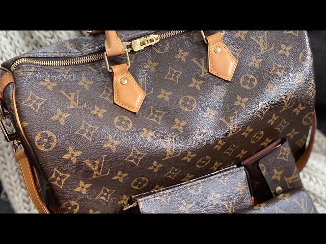 Louis Vuitton Monogram Canvas Speedy 35 Bandouliere Crossbody Bag -  ShopperBoard