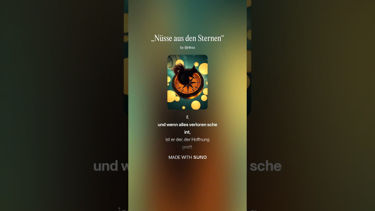 „Nüsse aus den Sternen“