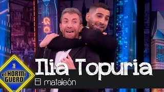 Pablo Motos prueba el mataleón de Ilia Topuria: 'Casi me estalla la cabeza'  El Hormiguero