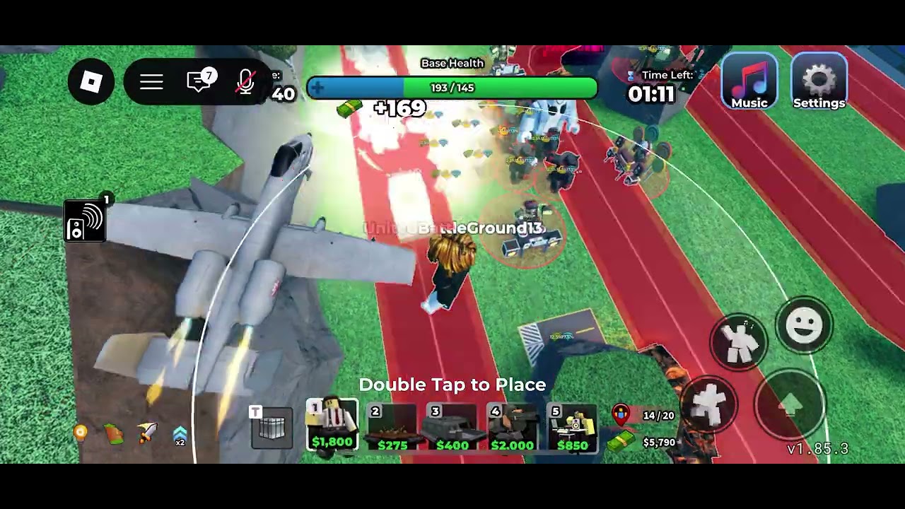 U turn fallen (Tower defense simulator)