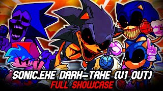 [FNF] VS SONIC.EXE - DARK-TAKE (V1 - OUT) - Full Showcase | Gameplay/Mods/Sonic.exe