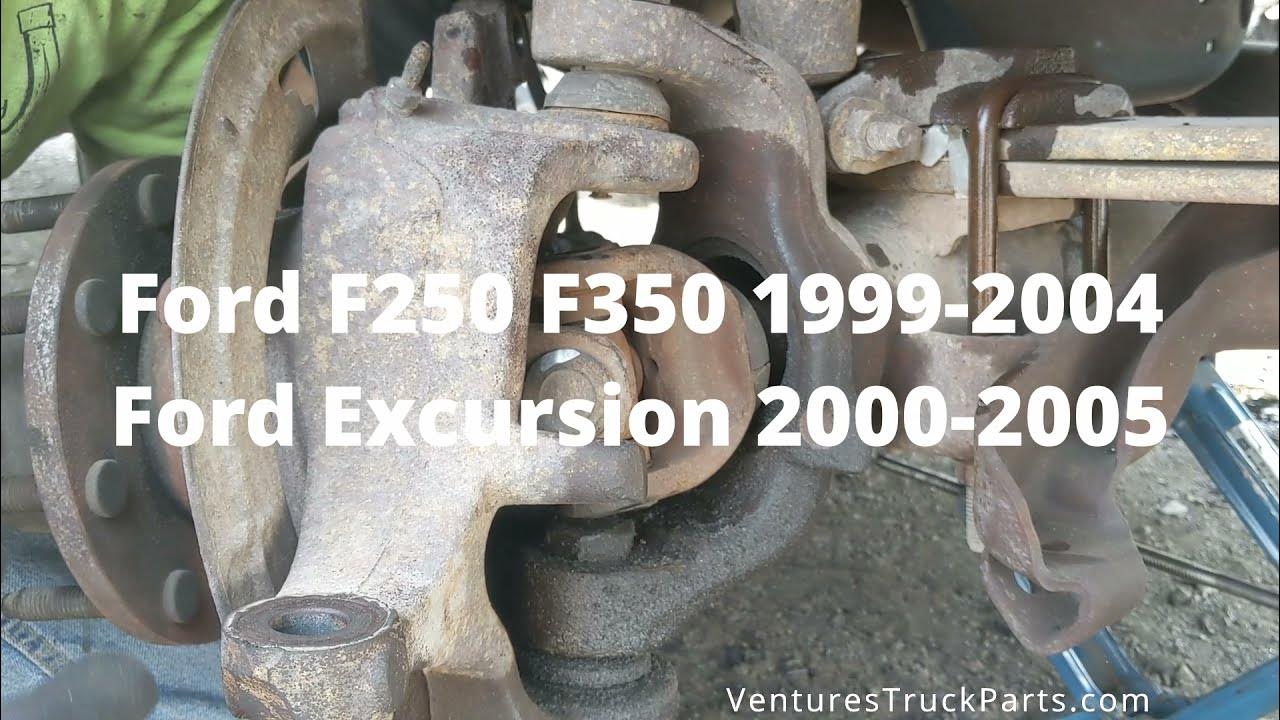 F250 4x4 Front Axle Diagram