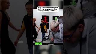 King Julian immediately left N3on for Iggy Azalea when she entered the room