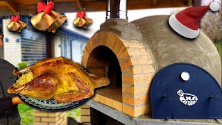 видео: Построил печку и приготовил новогоднюю индейку картинка: Построил печку и приготовил новогоднюю индейку