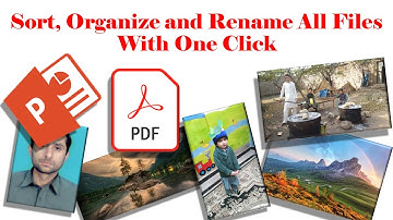 Date Wise Sorting, Organizing & Renaming Media & Other Files in Batch