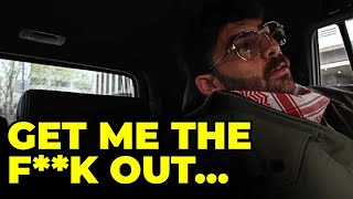 Hasan Makes Big Mistake Talking To Iranian Driver And Wants Out... @LastNightDestiny