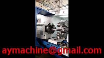 heavy duty cnc lathe with hydraulic steady rest