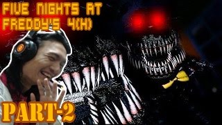 ท้าดวล All Nightmare!! หัวเราะหลอกทำดวย!!! ;w;" :-Five Nights At Freddy's 4 DLC (Halloween) #2