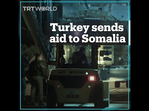 Turkey sends a second cargo plane with medical aid to Somalia