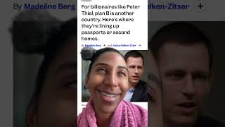 Billionaire Peter Thiel Is Moving Abroad To Argentina After He Helped Destroy The USA