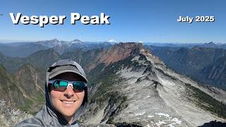 Scrambling Vesper Peak: July 2025 [4K]