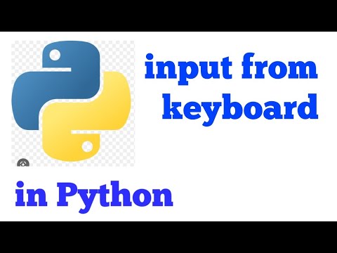 input from keyboard in python , adding two no - YouTube