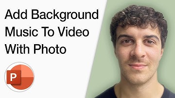 How To Add Background Music To A Powerpoint Video With Photos! (Full 2025 Guide)