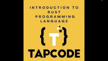 Introduction to Rust Programming Language - Day 1
