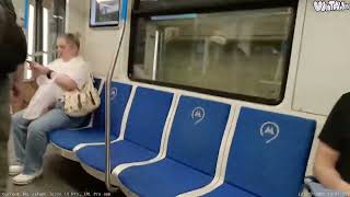 2165im386 2025-07-21 p1 IRL Moscow Metro Trip - дневное метро - Tecno 19 Pro