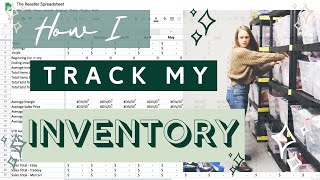 My Inventory System & Spreadsheet for Reselling on Poshmark & Ebay