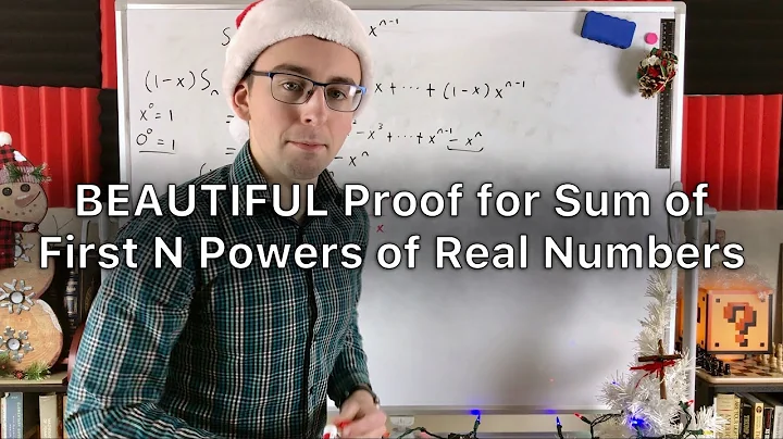 Beautiful Proof for Sum of First N Powers of Real Numbers | Number Theory