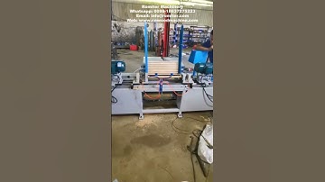 Round wood stick hole drilling machine