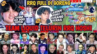 TAUNTING RRQ SAMPAI GOSONG | REAKSI STREAMER TEAM LIQUID ...