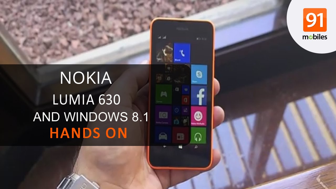 Nokia Lumia 630: First Look | Hands on | Price