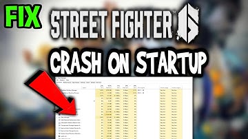 Streetfighter 6 – How to Fix Crash on Startup – Complete Tutorial