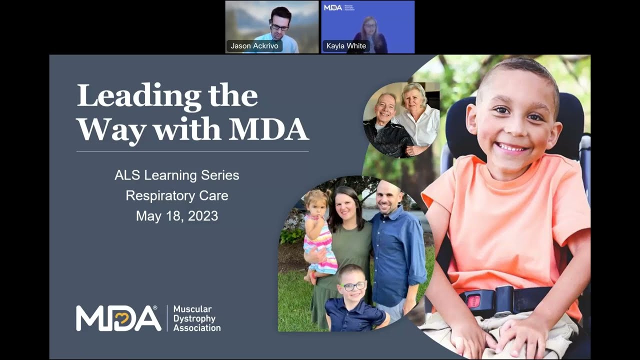 MDA Virtual Learning Series: ALS Respiratory Care - YouTube