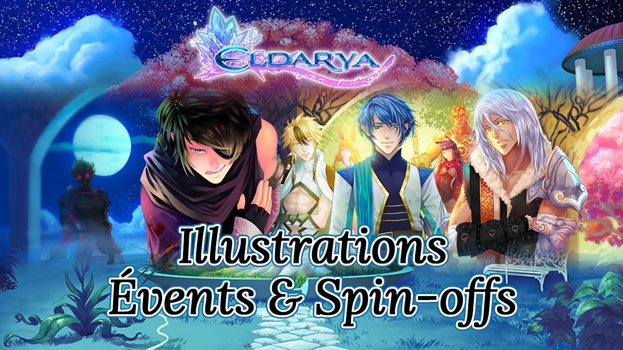 「Eldarya」 Illustrations : Évents & Spin-offs - YouTube
