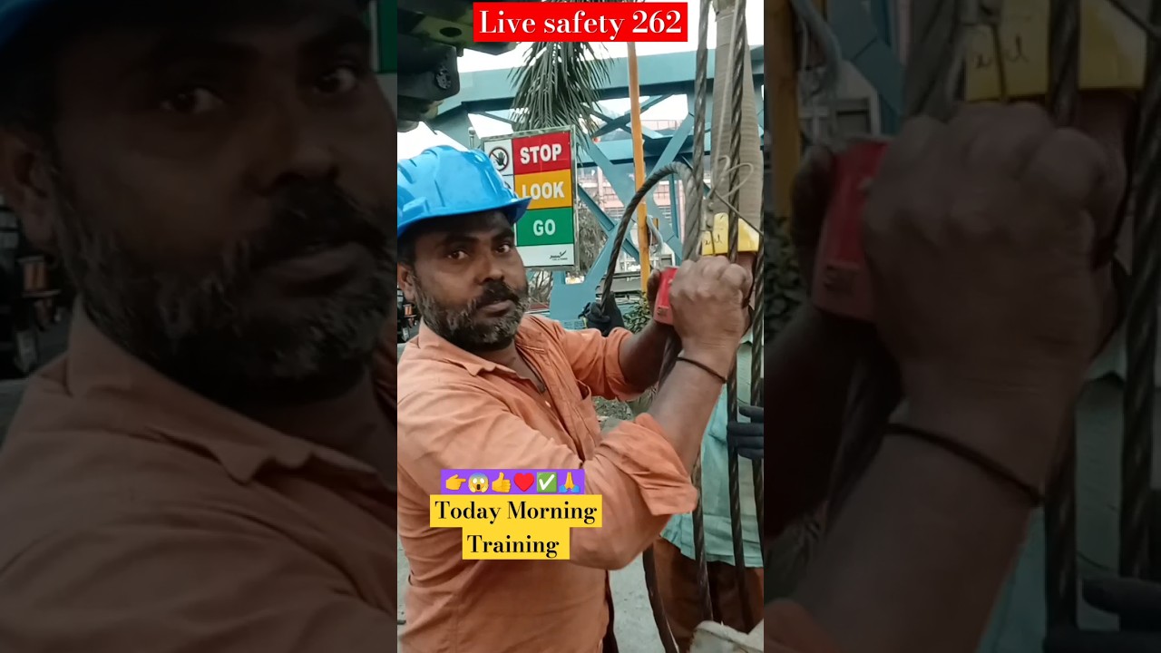 Today Morning Training Crane Opretor Tipse 