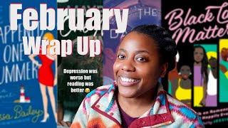 WHAT I READ IN FEBRUARY -- WRAP UP | 2022 [CC]
