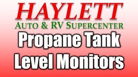 Propane Tank Monitors with Josh the RV Nerd